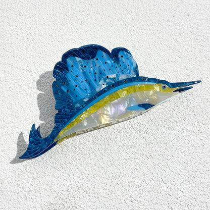 Marlin Fish Hair Clip | LifeFrame